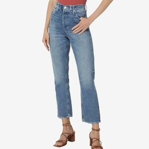 NWT Paige brand women’s “Billie” cropped jeans in Costar, size 26.